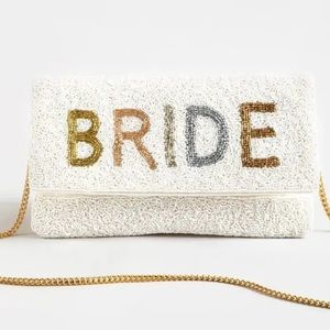 FRANCESCA’S SEQUINED BRIDE PURSE